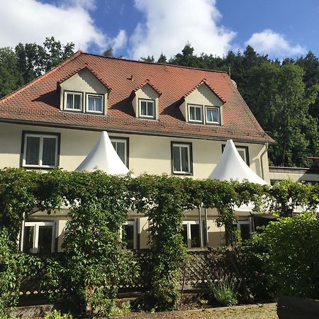 Waldhotel Linzmuehle Kahla  Buitenkant foto
